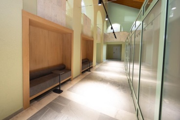 Мягкие ниши для гостей, АБК сан. «Сибирь» Тюмень